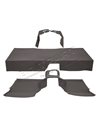 Kit Tapis Avant Complet couleur GRIS Montage avec Boite de Vitesse LT77