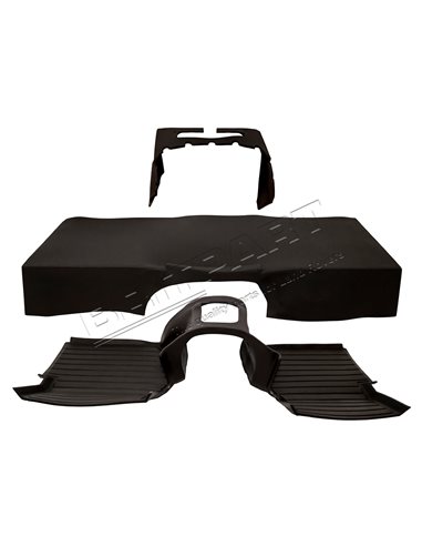 Kit Tapis Avant couleur NOIR Montage avec Boite de Vitesse R380