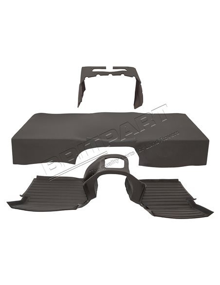 Kit Tapis Avant couleur GRIS Montage avec Boite de Vitesse R380
