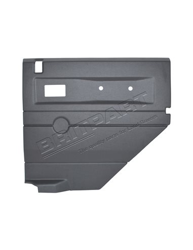 Garniture de Porte Arrière Droite Gris Montage avec Vitre Électrique 