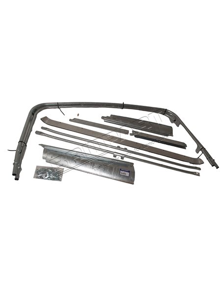 Kit Arceaux de Bache avec Rail du Pare Brise Plat