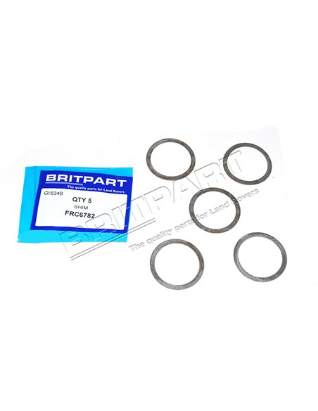 Cale 0.45mm de Réglage de la Main Meneuse Avant