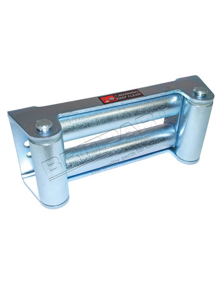 Guide Câble/Corde à Rouleaux Zingué