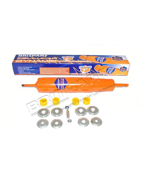 Amortisseur Avant BRITPART CELLULAR DYNAMIC +5cm de Réhausse pour : 90/110/130/DISCO 1/RR CLASSIC