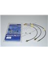Flexible de Frein Aviation Réhausse + 40mm sans ABS pour : DISCOVERY 1 TDi 300