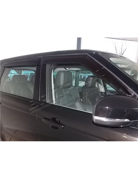 Déflecteur d'Air Avant et Arrière en PVC pour : RANGE ROVER SPORT 3 (2014 +)