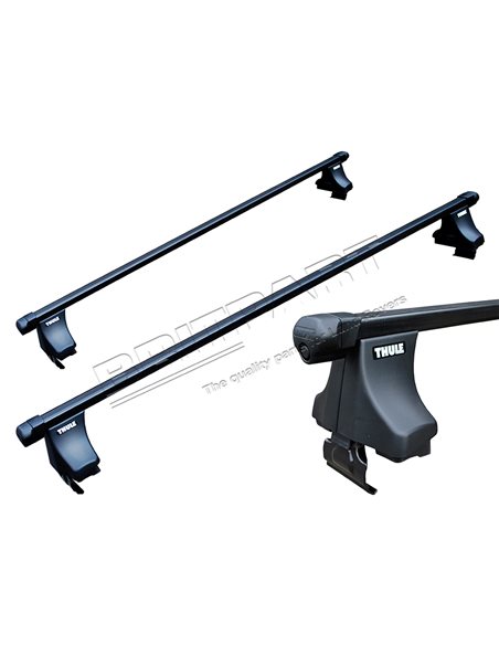 Barre de toit THULE Fixation par Pince pour :  FREELANDER 2