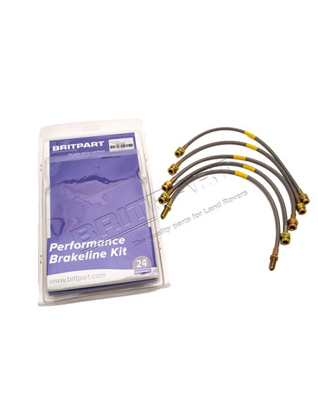 Flexible de Frein Aviation +40 mm pour DISCOVERY 1 TDi 200 Monté de 1993 à 1994