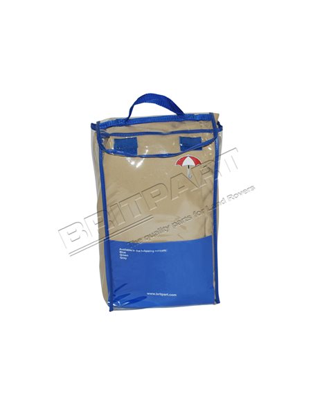 Housse Imperméable de Protection des Sièges Avant de couleur BEIGE pour : RANGE ROVER SPORT 1 (2005-2009)
