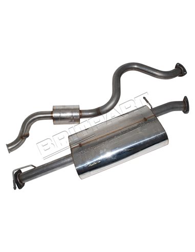 Échappement en INOX pour : DEFENDER 110 TD5