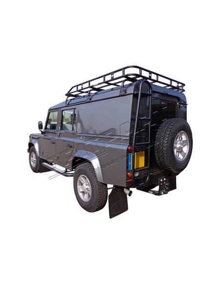 Galerie Safety Device avec Rail à Bagages Long pour Defender 110 Hard-Top & Station Wagon