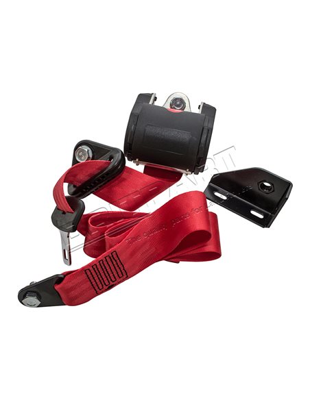 Ceinture Avant Gauche ROUGE pour : 90/110/130 TD5 - TD4
