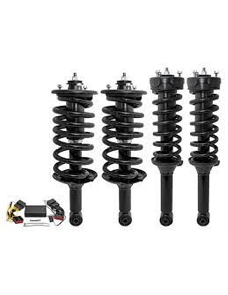 Kit Conversion Suspension Pneumatique en Hélicoïdale Montage sans ACE sans Suspension Pilotée