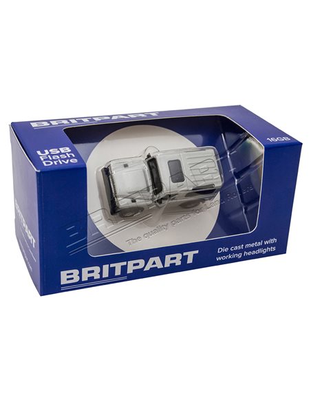 CLEF USB 16GB DEFENDER 90 TD4 GRISE 