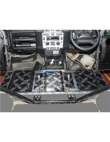 Kit Insonorisant DYNAMAT Sous les Sièges : DEFENDER 90/110/130 TD4