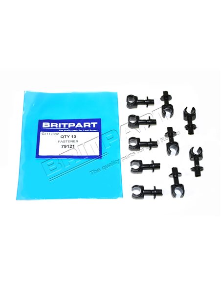 Clip Simple Ø 9mm pour Tuyau de Carburant