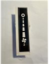  Étiquette temperature du Chauffage td5 td4 sticker seul 