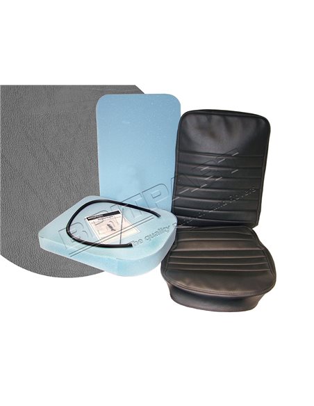 Kit de Réparation du Siège Central en Vinyl GRIS