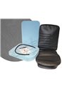 Kit de Réparation du Siège Central en Vinyl GRIS