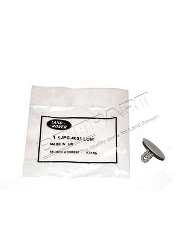 Clips couleur GRIS BRUME de la Garniture du Toit
