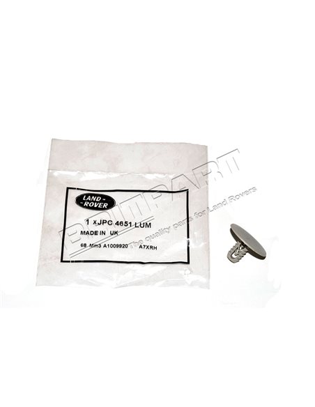 Clips couleur GRIS BRUME de la Garniture du Toit