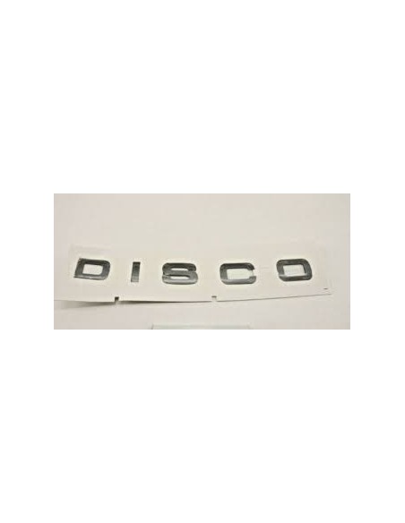 Monogramme " DISCO " couleur BRUNEL du Capot
