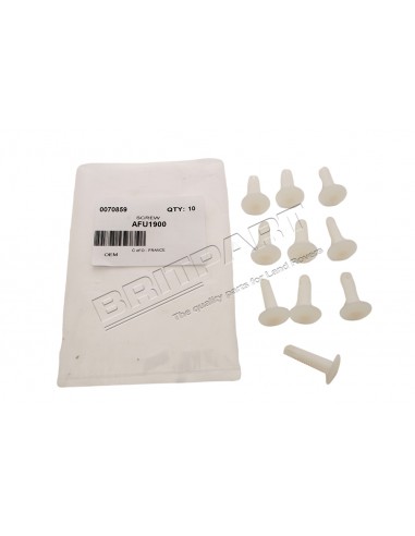 Clip de Garniture de Ciel de Toit couleur BLANC