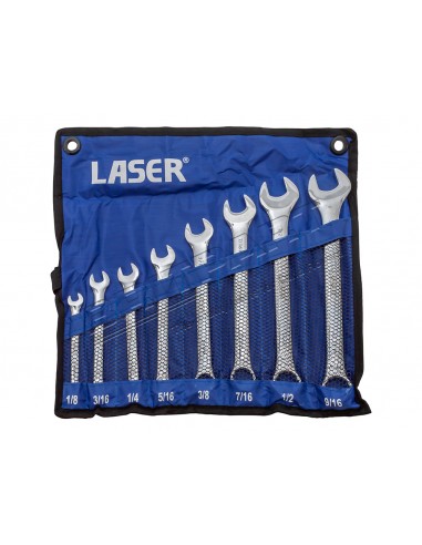Jeu de 8 Clés Mixte Impériale LASER