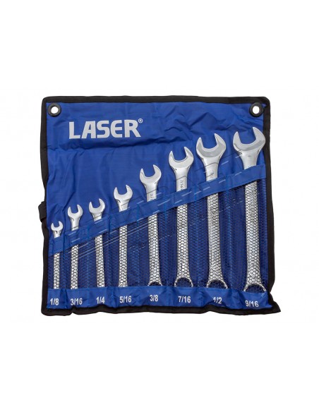 Jeu de 8 Clés Mixte Impériale LASER