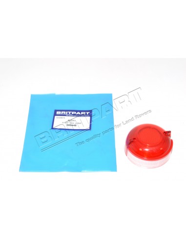 Cabochon Rouge/Blanc des Feux de STOP