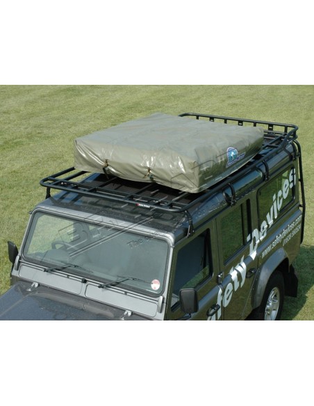 Galerie SAFETY DEVICES EXPLORER Rail de Bagages court pour : 110 Hard-Top & Station Wagon * SUR COMMANDE ± 10 JOURS *