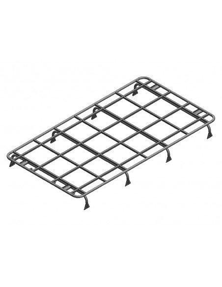 Galerie Plate SAFETY DEVICES Monté sur Gouttière pour 110 HARD TOP & SW * SUR COMMANDE ± 10 JOURS *
