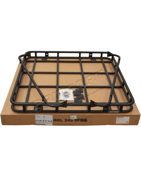 Galerie SAFETY DEVICES avec Rail des Bagages Complet Monté sur les Gouttières pour 110/130 PICK-UP * SUR COMMANDE ± 10 JOURS *