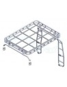 Galerie avec Rail des Bagages Court Monté sur Arceau 8 pts pour : DEFENDER 90 Baché Sauf TD4 * SUR COMMANDE ± 10 JOURS *