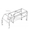 Arceau 10 points Extérieur/Intérieur SAFETY DEVICES pour : DEF 110 SW 5 Portes (1990-2006) * SUR COMMANDE ± 10 JOURS *
