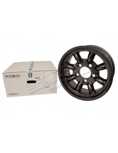 Jantes ALU ANTHRACITE 8 x 18" MINILITE pour : 88/109/90/110/130/DISCO 1/RANGE CLASSIC * SUR COMMANDE ± 10 Jours *