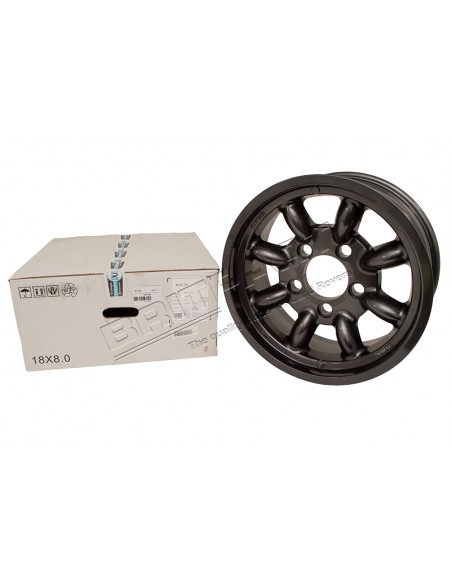Jantes ALU ANTHRACITE 8 x 18" MINILITE pour : 88/109/90/110/130/DISCO 1/RANGE CLASSIC * SUR COMMANDE ± 10 Jours *