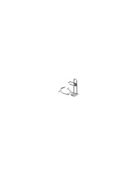 Porte Roue Arrière et Support du Cric Hi-Lift SAFETY DEVICES pour : DEFENDER 90/110/130 (L663) * SUR COMMANDE ± 10 JOURS *