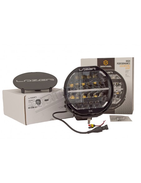 Phare LED Rond 9" LAZER SENTINEL ÉLITE * SUR COMMANDE ± 10 JOURS *
