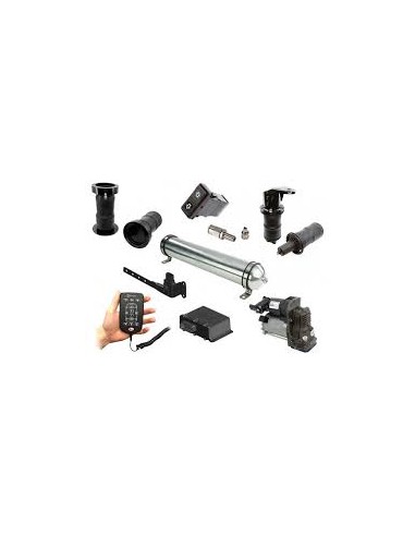 Kit Suspension Pneumatique Réglable pour : DEFENDER 90 (1983-2016) * SUR COMMANDE ± 10 JOURS *