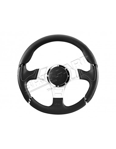 Volant MOMO MILLENNIUM SPORT STYLE NOIR/GRIS * SUR COMMANDE ± 10 JOURS *