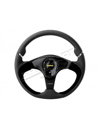 Volant MOMO NERO STYLE NOIR / DAIM * SUR COMMANDE ± 10 JOURS *