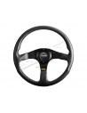 Volant MOMO TUNER STYLE en CUIR NOIR * SUR COMMANDE ± 10 JOURS *