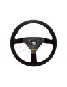 Volant MOMO MOD.78 en DAIM NOIR * SUR COMMANDE ± 10 JOURS *