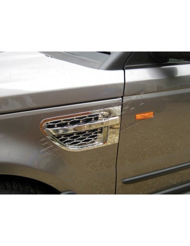 Grille d'Air Latérale Chromé Style " AUTOBIOGRAPHY 2010 " pour : RANGE SPORT 1 (2005-2009)