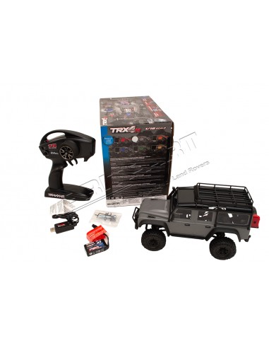 DEFENDER 110 GRIS TRX-4M RADIO COMMANDÉ 1:18 TRAXXAS * SUR COMMANDE ± 10 JOURS *