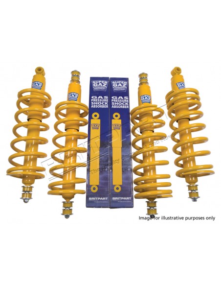 Kit Suspension Standard SUPER GAZ pour : DEFENDER 110 * SUR COMMANDE ? 10 JOURS *