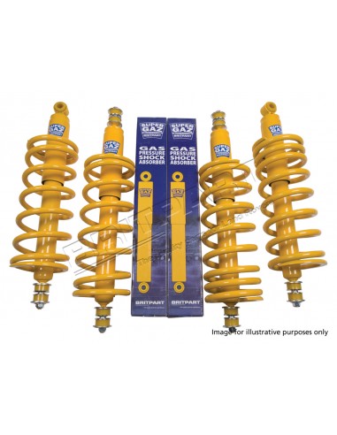 Kit Suspension Standard SUPER GAZ Ré-Hausse +40mm pour : DEFENDER 110 * SUR COMMANDE ± 10 JOURS *