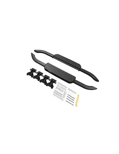 Marche-Pied Plat NOIR pour : DEFENDER 90 L663