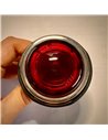 Feux stop rouge en verre pour land rover série I et II 